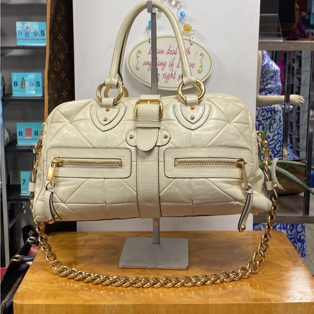 Marc Jacobs Stam Bag in Cream